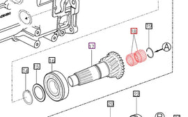 Mahindra Tractor Needle Bearing 14523020010 Mahindra Direct Parts