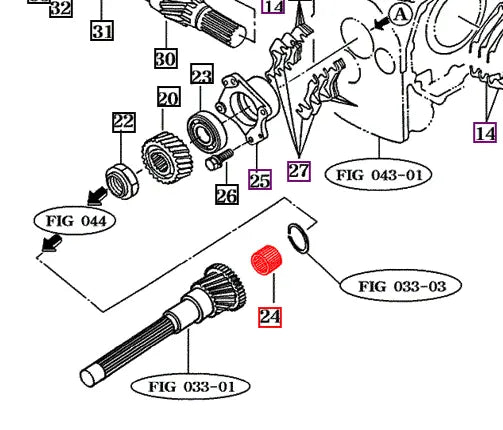 Mahindra Tractor Needle Bearing 15683020010 Mahindra Direct Parts