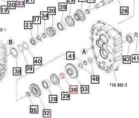 Mahindra Tractor Needle Bearing 7802253020 Mahindra Direct Parts