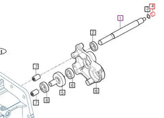Mahindra Tractor Needle Caged Bearing V6544141813-