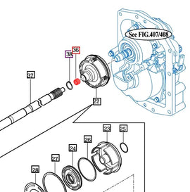Mahindra Tractor Needle Caged Bearing V6544141815- Mahindra Direct Parts