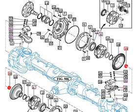 Mahindra Tractor Needle Caged Bearing V6544404825 Mahindra Direct Parts