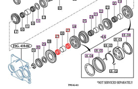 Mahindra Tractor Needle Caged Bearing V6544455218 Mahindra Direct Parts