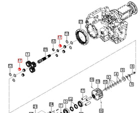 Mahindra Tractor Needle Roller Bearing 006510519V1 Mahindra Direct Parts