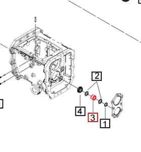 Mahindra Tractor Needle Roller Bearing 006516218V1 Mahindra Direct Parts