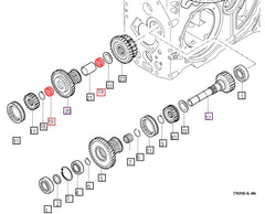 Mahindra Tractor Needle Roller Bearing V6544303517