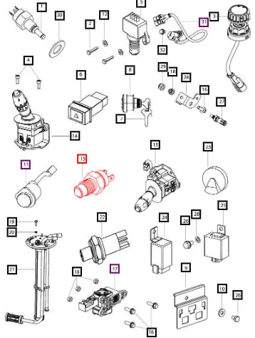 Mahindra Tractor Neutal Switch Nc With Pigtail 007701839C91 Mahindra Direct Parts