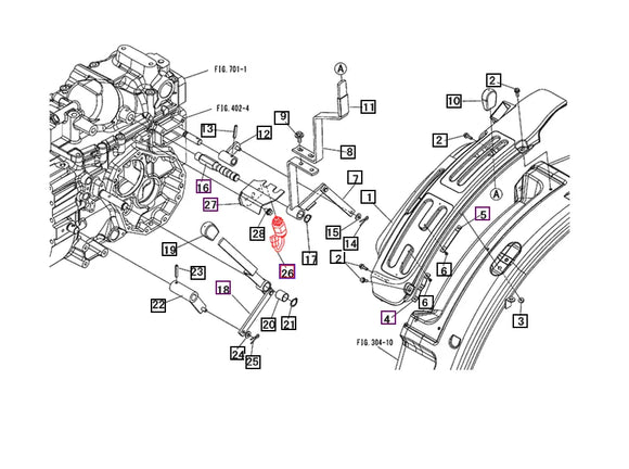 Mahindra Tractor Neutral Safety Switch 10402821000 Mahindra