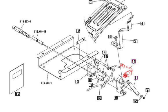 Mahindra Tractor Neutral Safety Switch 10402821000 Mahindra