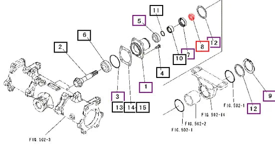 Mahindra Tractor Nut 19831276002 Mahindra Direct Parts
