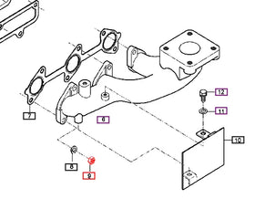 Mahindra Tractor Nut 205650060 Mahindra Direct Parts