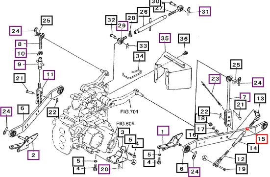 Mahindra Tractor Nut A3000114002 Mahindra Direct Parts