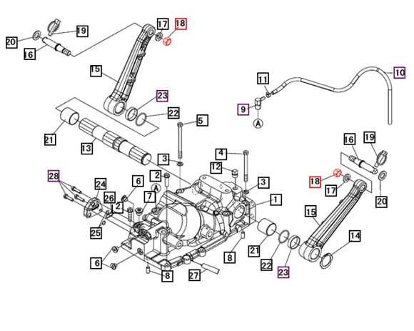 Mahindra Tractor Nut A3030116002 Mahindra