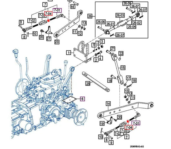 Mahindra Tractor Nut V3043600140 Mahindra