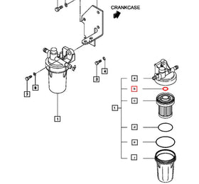 Mahindra Tractor O Ring 006054322K01 Mahindra Direct Parts