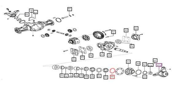 Mahindra Tractor O-Ring 006505665D1 Mahindra Direct Parts