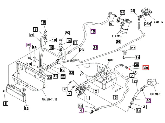 Mahindra Tractor O-Ring 8301100110 Mahindra