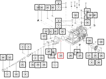 Mahindra Tractor O Ring 9 8x1 9 007213981L1 Mahindra Direct Parts