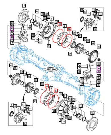 Mahindra Tractor O Ring G V7211057280 Mahindra Direct Parts