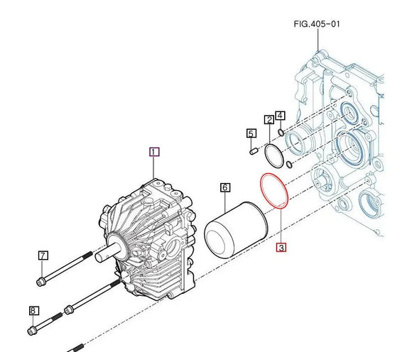Mahindra Tractor O-Ring V7211131070 Mahindra