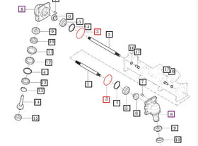 Mahindra Tractor O Ring V7231020085 Mahindra Direct Parts