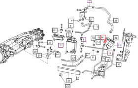 Mahindra Tractor O-Ring for Power Steering Unit 000051411D01 Mahindra