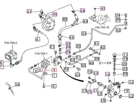 Mahindra Tractor O-Ring for Top of Pressure Pipe Mahindra