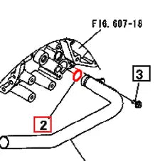 Mahindra Tractor O-ring 08300100240 Mahindra Direct Parts