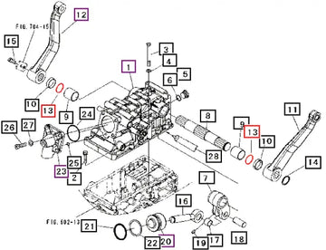Mahindra Tractor O-ring 08300120350 Mahindra Direct Parts