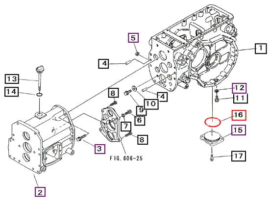 Mahindra Tractor O-ring 08300200950 Mahindra Direct Parts
