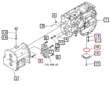 Mahindra Tractor O-ring 08300200950 Mahindra Direct Parts