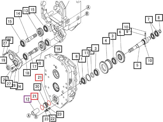Mahindra Tractor O-ring 08300500320 Mahindra Direct Parts