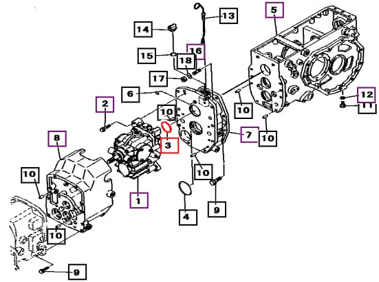 Mahindra Tractor O-ring 08300500560 Mahindra Direct Parts