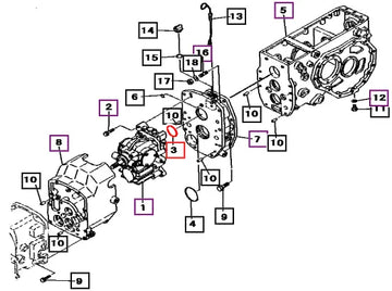 Mahindra Tractor O-ring 08300500560 Mahindra Direct Parts