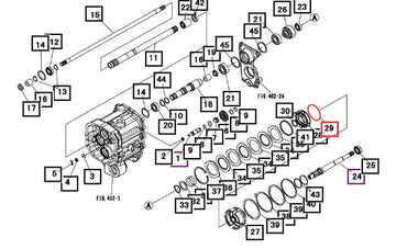 Mahindra Tractor O-ring 19451494130 Mahindra Direct Parts