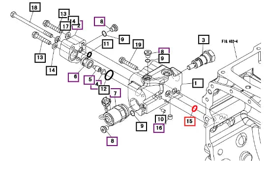 Mahindra Tractor O-ring 19452171260 Mahindra Direct Parts