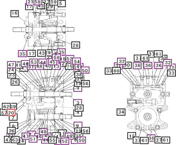 Mahindra Tractor O-ring 19571301340 Mahindra Direct Parts