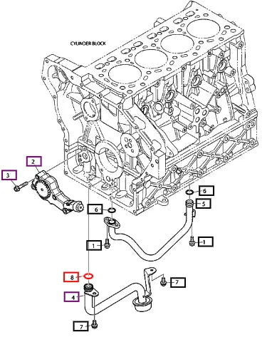 Mahindra Tractor O-ring 401002-00009 Mahindra Direct Parts
