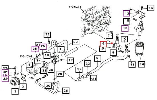 Mahindra Tractor O-ring 8300100320 Mahindra Direct Parts