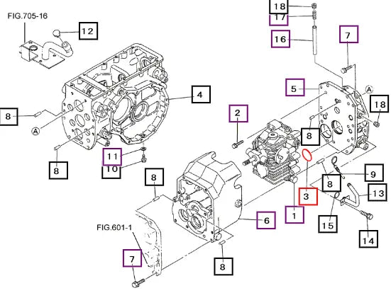 Mahindra Tractor O-ring 8300500560 Mahindra Direct Parts