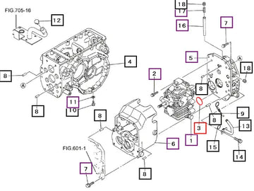 Mahindra Tractor O-ring 8300500560 Mahindra Direct Parts