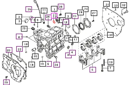 Mahindra Tractor O-ring MM433993 Mahindra Direct Parts