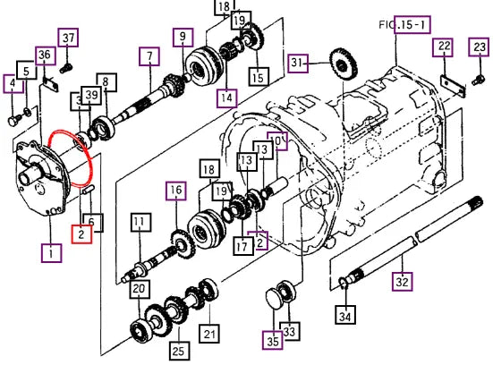 Mahindra Tractor O-ring (p) V7201057150 Mahindra Direct Parts