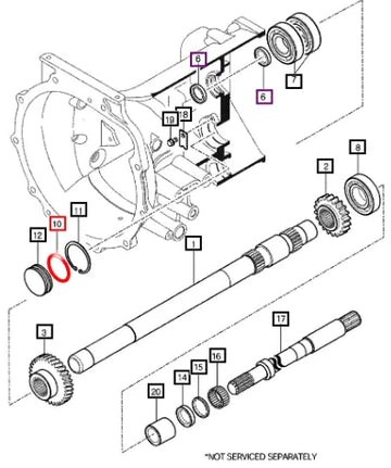 Mahindra Tractor O-ring, P P52 V7201057052 Mahindra Direct Parts