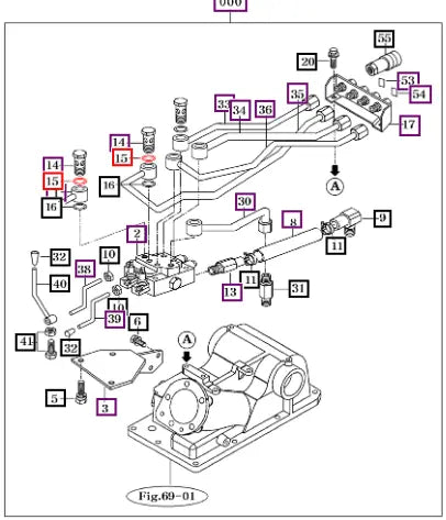 Mahindra Tractor O-ring, P V7201024015 Mahindra Direct Parts