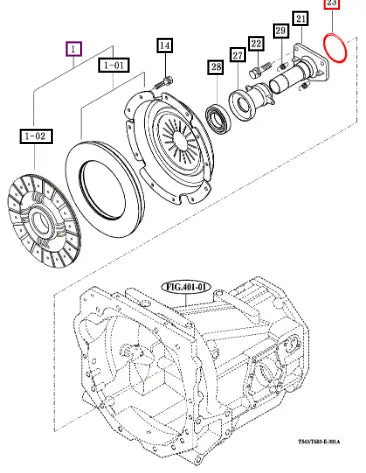 Mahindra Tractor O-ring, S71 V7231020071 Mahindra Direct Parts