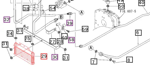 Mahindra Tractor Oil Cooler 19642552000 | Mahindra Direct Parts