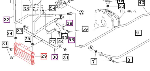 Mahindra Tractor Oil Cooler 19642552000 Mahindra Direct Parts