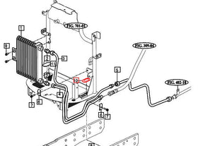 Mahindra Tractor Oil Cooler Pipe Seal 12381063050 Mahindra Direct Parts