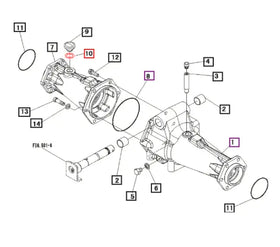 Mahindra Tractor Oil Fill Plug / Cap Seal SH513880000 Mahindra